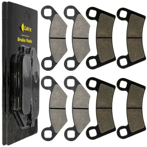 Front And Rear Brake Pads for Polaris RZR S 800 EFI 2009-2014