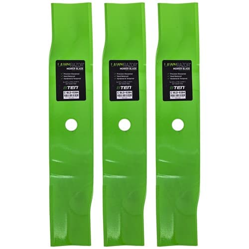 LawnRAZOR Blade for Cub Cadet Z-force 48 Inch Deck 01004772 High Lift 3 Pack