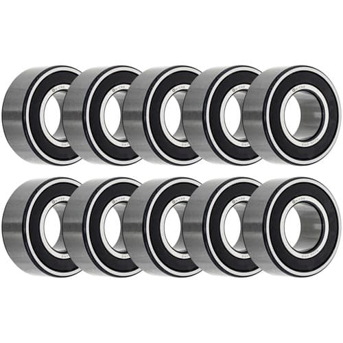 NICHE Wheel Bearing 5206-2RS 30x62x23.8mm Angular Contact Bearing 10 Pack