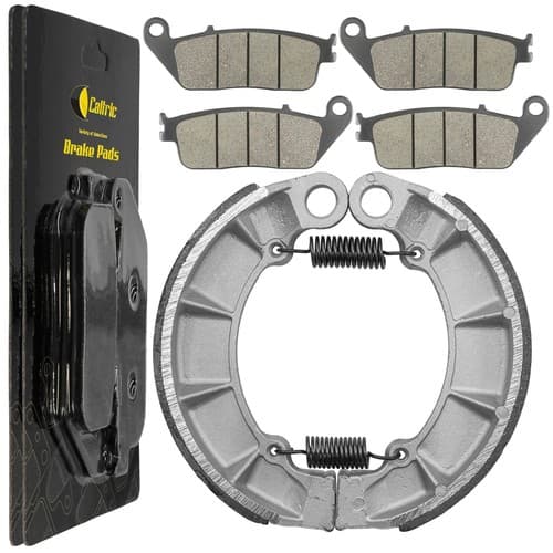 Front Brake Pads & Rear Brake Shoes for Honda VF750C VF750C2 Magna 750 97-03