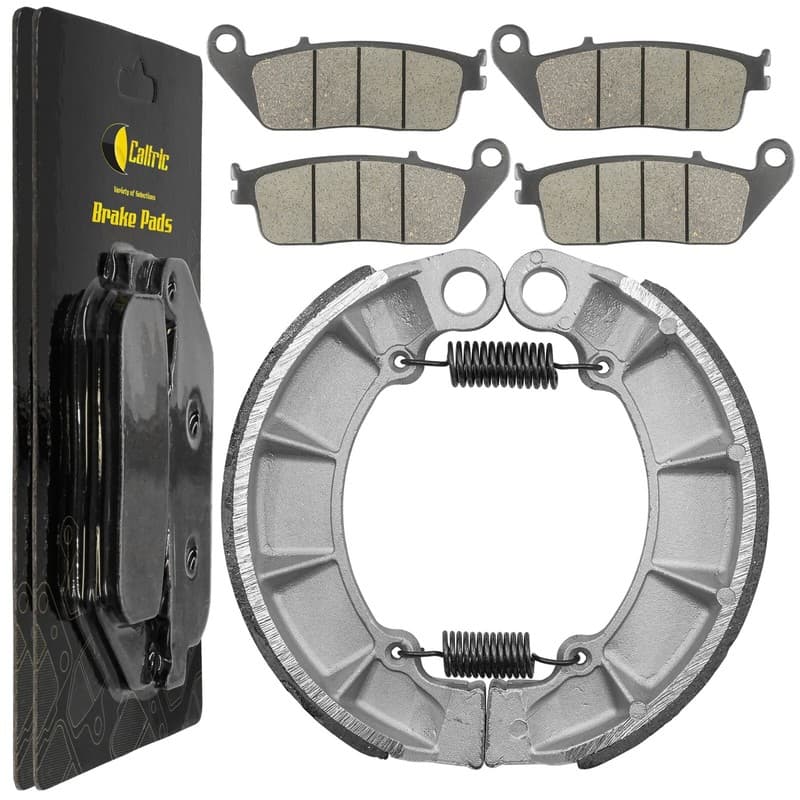 Front Brake Pads & Rear Brake Shoes for Honda VF750C VF750C2 Magna 750 97-03