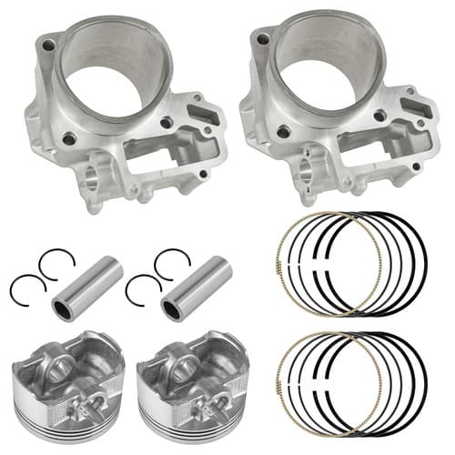 Front Rear Cylinder Piston Ring for Kawasaki Brute Force 750 KVF750 2015-21 85mm