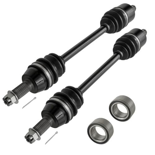 Front Left & Right CV Joint Axle With Bearing For Polaris RZR 800 EFI 2008-2014