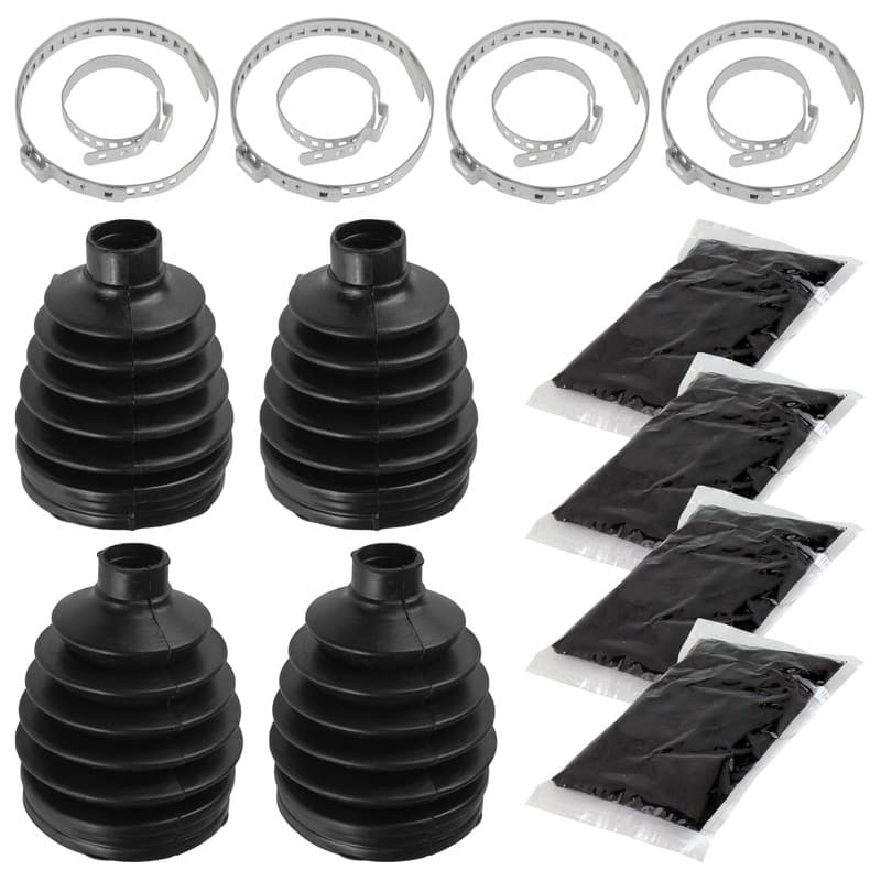 2 Rear Axle Outer Inner CV Boot Kit for Polaris Ranger 570 4X4 2015 2016