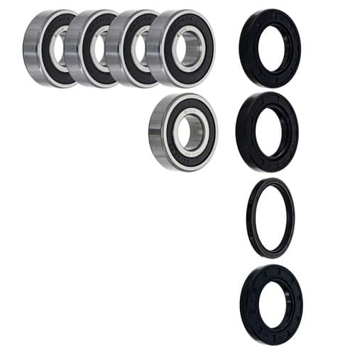 NICHE Wheel Bearing Seal Kit for Honda Shadow Spirit Ace 750 6204-2RS 62/22-2RS
