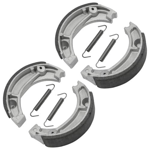 for Honda XL75 Mini 1977 1978 1979 Front & Rear Brake Shoes