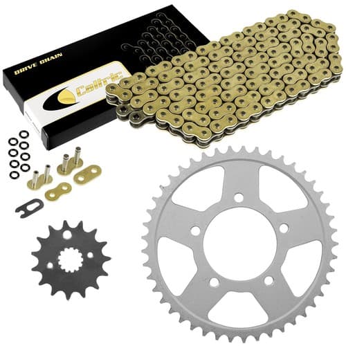 Golden O-Ring Drive Chain & Sprockets Kit for Suzuki GSX750F Katana 750 1998-06
