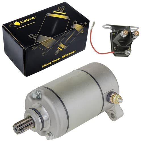 Starter & Relay Solenoid for Polaris Scrambler 500 4X4 2001 2002 2003 2004