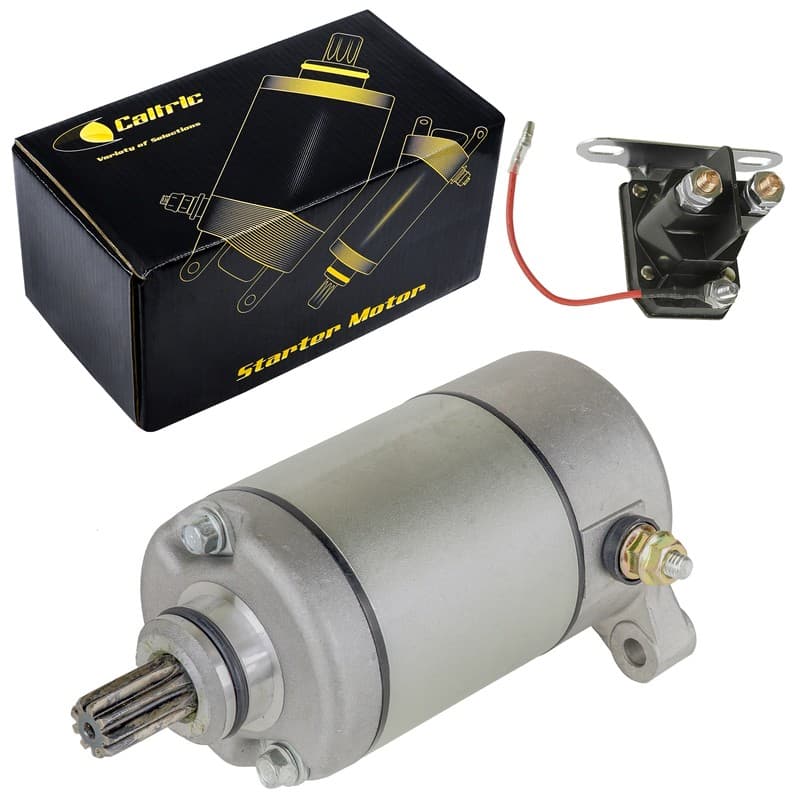 Starter & Relay Solenoid for Polaris Scrambler 500 4X4 2001 2002 2003 2004