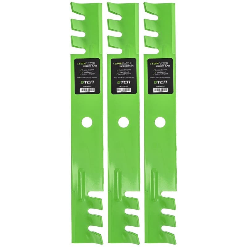 LawnRAZOR Blade Set for John Deere GY20569 M113518 M115496 Toothed