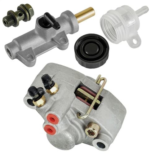 Rear Brake Caliper w/ Master Cyl. / Reservoir for Polaris Trail Boss 325 SE 2001