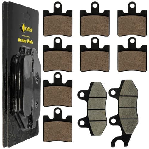 Caltric Front and Rear Brake Pads for Triumph Trophy / Trophy 1215 SE 2013-2019