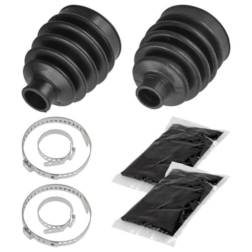 Front Axle Outer Inner CV Boot Kit for Kawasaki Mule 610 KAF400 4X4 2009-2016