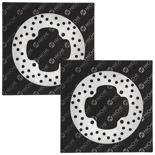 NICHE Rear Brake Rotor Set For Polaris Ranger 570 800 500 Sportsman 400 500