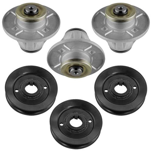 40" Deck Spindle & Pulley For Ariens 1540 1640 1740 1844 1944 2048 2148 2252