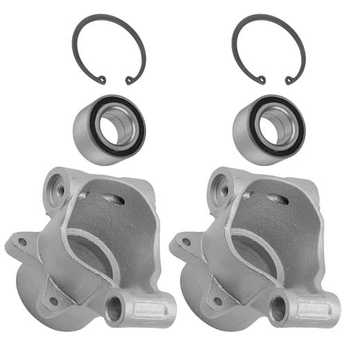 Caltric Rear Wheel Bearing Carrier And Clips For Polaris Sportsman 700 2002-2006