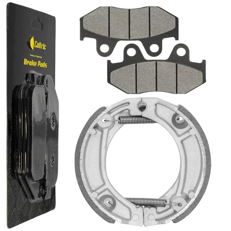 for Honda XR600R 1983 1984 1985 1986 1987 Front Brake Pads & Rear Brake Shoes