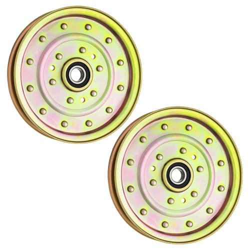 8TEN Flat Idler Pulley for Exmark Lazer Z AS AC Toro Z Master 1-633109 2 Pack