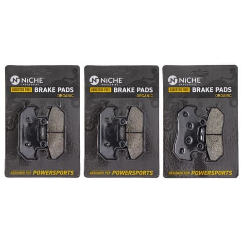 NICHE Brake Pad Set for Honda Goldwing 1500 GL1500SE GL1500A Front Rear Organic