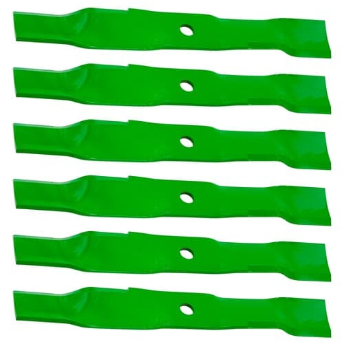 Caltric 19 inch x 3/4" Circle Hole 54" Deck Mulching Blade For John Deere