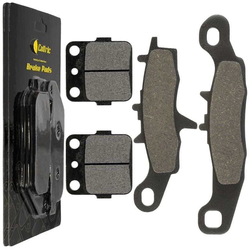 Caltric Front and Rear Brake Pads for Kawasaki KX80 1997-2000 / KX85 2001-2025