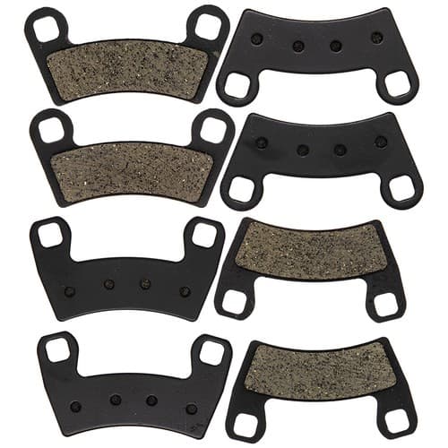 NICHE Brake Pad Kit for Polaris RZR 900 1000 2203318 2206025 Front Rear Organic