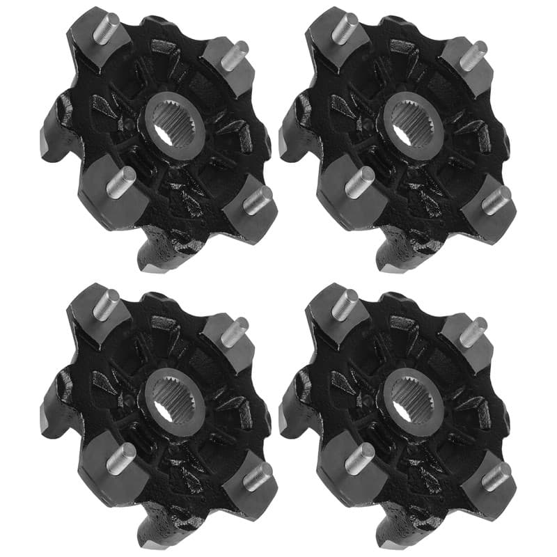 Front & Rear Wheel Hubs For CanAm Defender HD8 2017 2018 2019 2020 2021 /4x