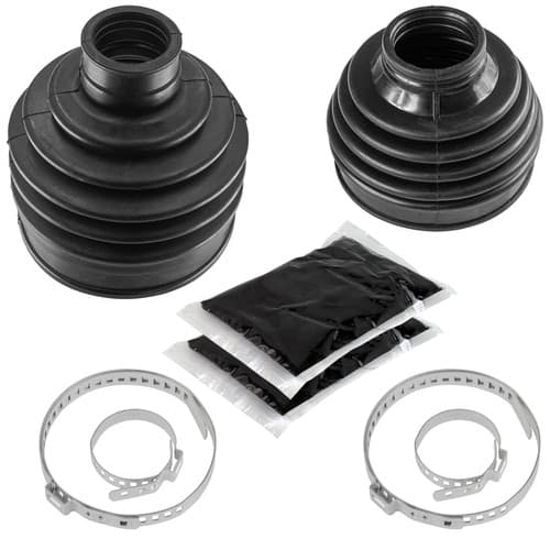 Caltric Front Drive Shaft Boot SET for Kawasaki Prairie 400 KLV400 4x4 1997-2002