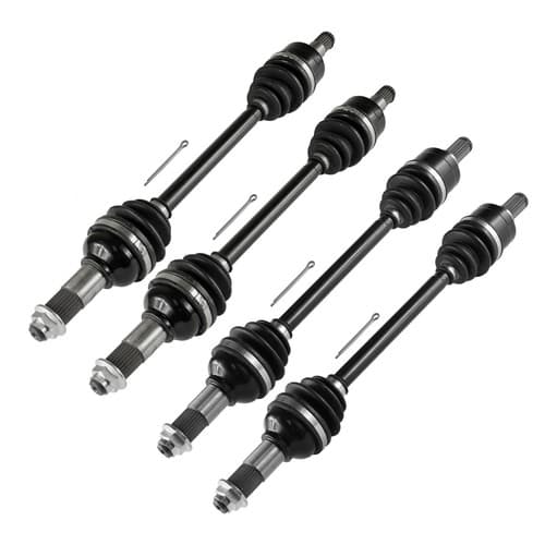 Front & Rear CV Joint Axle For Yamaha Grizzly 700 YFM700 2014-2015 Left & Right
