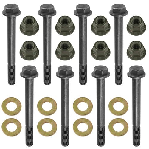 8x Control A-Arm Screw Bolt w/Nut for Polaris 7518560 7519043 7547333 Front Rear