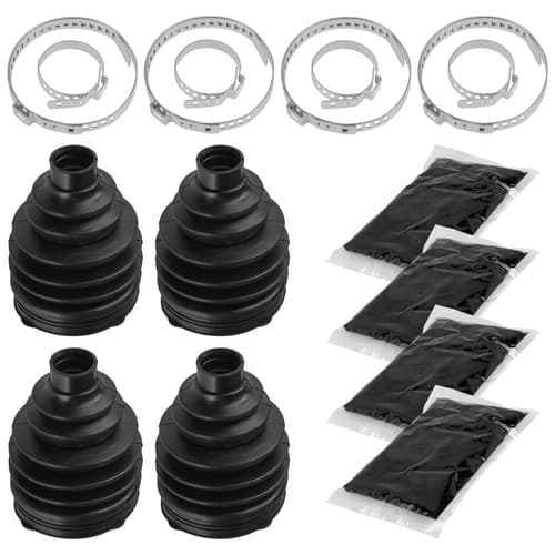 2 Front Axle Inner Outer CV Boot Kit for Polaris Sportsman 500 2007-2010
