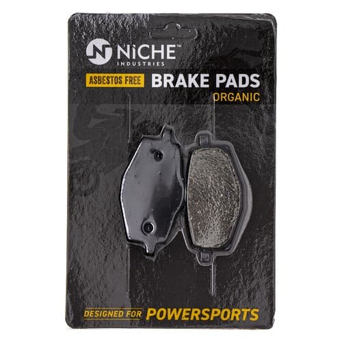 NICHE Brake Pad Set for Yamaha XT350 XT225 TTR225 Tri Z 250 Front Organic