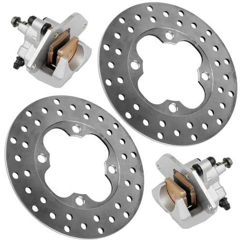Front Brake Disc Rotor Caliper For Honda Rancher 420 TRX420FPE 4x4 ES 2009-2013