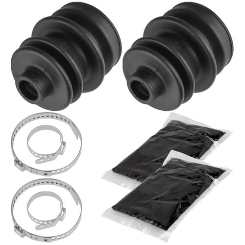 Front Axle Inner Outer CV Boot Kit for Arctic Cat 250 300 400 454 500 4X4 98-01