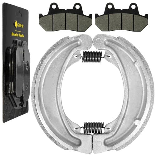 Front Rear Brake Pad Shoe for Honda VT500C Shadow 83-1986/VT500Ft Ascot 1983-84