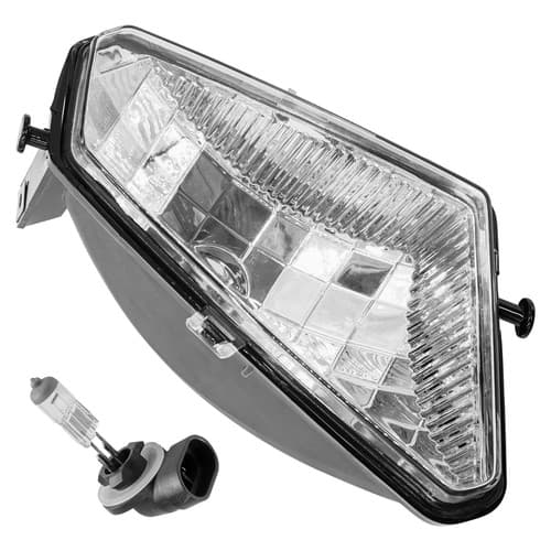 Right Headlight & Bulb For Polaris Sportsman 700 EFI 2005-2007 / X2 700 EFI 2008