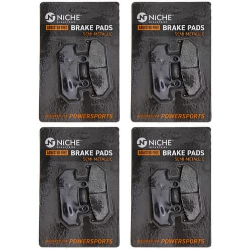 Brake Pad Set for Honda Goldwing 1500 06455-MT8-405 Front Semi-Metallic 4 Pack