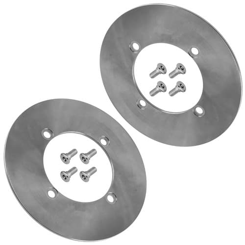 2x Front Rear Brake Disc Rotor w/Bolts for Yamaha Viking 700 YXM700 EPS 2014-26