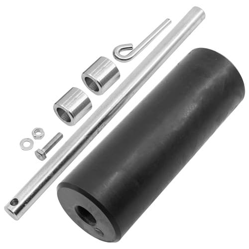 Caltric Deck Wheel Roller & Pin For John Deere 445 455 90 96 F510 F525
