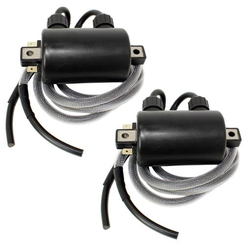 2-Pack Double Line Ignition Coil for Kawasaki VN1500 Vulcan 1500 1996-1999