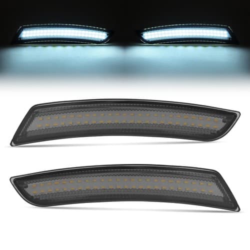 2PCS Front Bumper LED Side Marker Light For Chevy Camaro Cadillac CTS 2014-2024