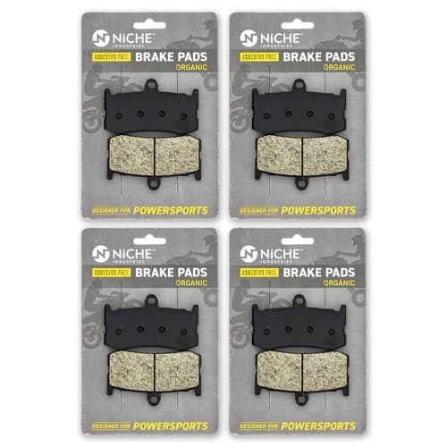 Brake Pad Set for Triumph Daytona 675 T2021221 Front Left Right Organic 4 Pack
