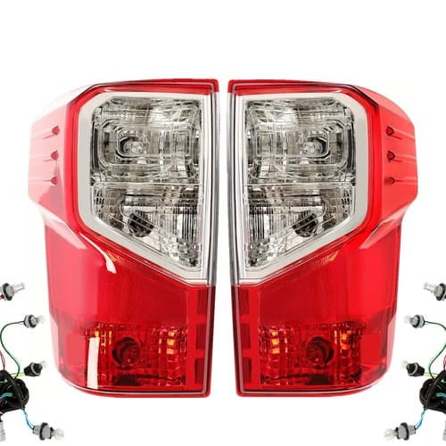 For Nissan Titan XD 2016-2023 Rear Tail Lights Brake Lamps w/ bulbs Left+Right