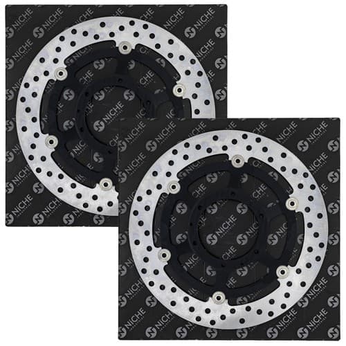 NICHE Front Brake Rotor Set For Honda CBR600RR CB1000R CBR1300 45120-MFN-D01