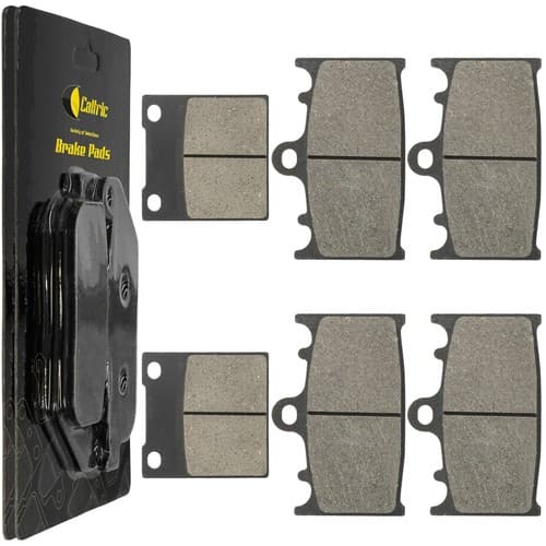 Front & Rear Brake Pads for Kawasaki ZX1200 ZZR1200 2002 2003 2004 2005