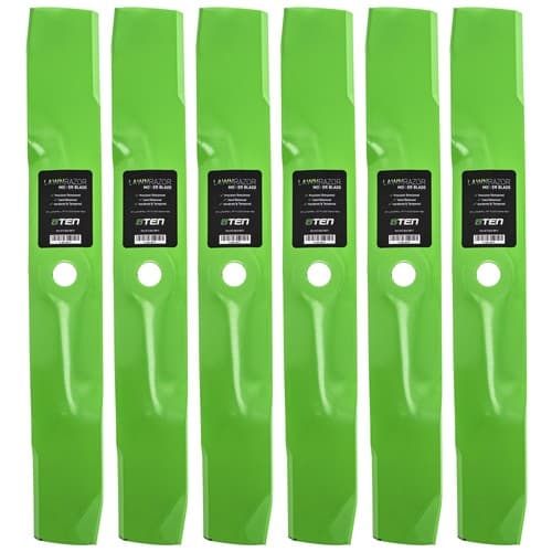 LawnRAZOR Blade for John Deere 1023E GX255 M143520 54C Deck Medium Lift 6 Pack