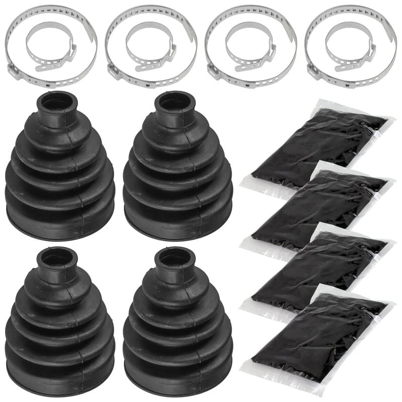 2 Rear Axle Outer Inner CV Boot Kit for Can-Am Outlander 1000R 4X4 EFI 2016 2017