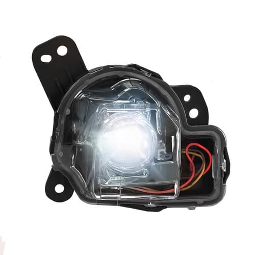 Right Passenger Side Clear LED Bumper Fog Light For Mazda CX-9 2016-2023 W/Bulb