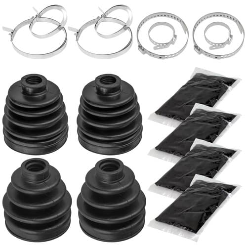 2 Rear Axle Outer Inner CV Boot Kit for Polaris RZR XP 1000 2015 2016 2017-2020