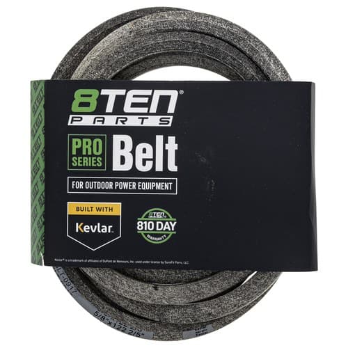 8TEN  Belt for John Deere X710 X730 X734 X738 60-Inch M163993 124 x 5/8